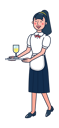 پیش‌نمایش فایل female-waiter-5071940 از پک حرفه