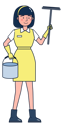 پیش‌نمایش فایل girl-washing-mirror-panel-5072000 از پک حرفه
