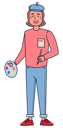 پیش‌نمایش فایل male-painter-5071953 از پک حرفه