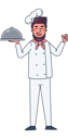 پیش‌نمایش فایل male-waiter-5071988 از پک حرفه