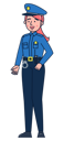 پیش‌نمایش فایل police-woman-5071984 از پک حرفه