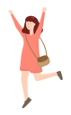 پیش‌نمایش فایل girl-celebrating-5066282 از پک دانش‌آموزان و دانشجویان