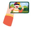 پیش‌نمایش فایل boy-clicking-selfie-while-travelling-5066875 از پک عکاس