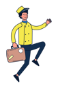 پیش‌نمایش فایل hotel-staff-holding-customer-briefcase-5066198 از پک حرفه