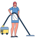 پیش‌نمایش فایل housemaid-vacuuming-the-floor-5066212 از پک حرفه
