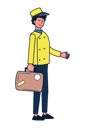 پیش‌نمایش فایل male-hotel-staff-carry-customer-luggage-5066199 از پک حرفه