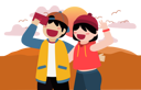 پیش‌نمایش فایل couple-posing-for-a-photo-5066906 از پک فوتوشوت