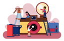 پیش‌نمایش فایل photographer-maintaining-camera-5066898 از پک فوتوشوت