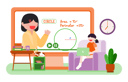 پیش‌نمایش فایل girl-attending-online-lecture-5070806 از پک بازگشت به مدرسه