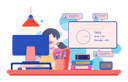 پیش‌نمایش فایل girl-studying-online-5070798 از پک بازگشت به مدرسه