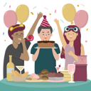 پیش‌نمایش فایل birthday-party-5070761 از پک جشن و جشنواره