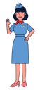 پیش‌نمایش فایل air-hostess-5071839 از پک حرفه