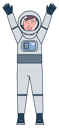 پیش‌نمایش فایل astronaut-5071863 از پک حرفه