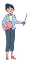 پیش‌نمایش فایل female-teacher-5071876 از پک حرفه