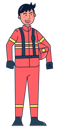 پیش‌نمایش فایل fireman-5071869 از پک حرفه