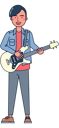 پیش‌نمایش فایل guitar-player-5071851 از پک حرفه