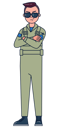 پیش‌نمایش فایل military-man-5071855 از پک حرفه