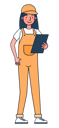پیش‌نمایش فایل warehouse-worker-with-shipment-record-5071859 از پک حرفه