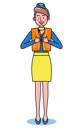 پیش‌نمایش فایل air-hostess-explaining-emergency-seatbelts-5071038 از پک حرفه