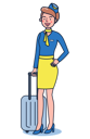 پیش‌نمایش فایل air-hostess-with-luggage-5071036 از پک حرفه