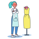 پیش‌نمایش فایل female-fashion-designer-5071022 از پک حرفه