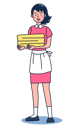 پیش‌نمایش فایل female-housekeeping-holding-towel-in-hands-5071057 از پک حرفه