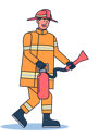 پیش‌نمایش فایل firefighter-with-fire-extinguisher-5071030 از پک حرفه