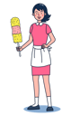 پیش‌نمایش فایل maid-holding-duster-5071054 از پک حرفه