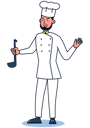 پیش‌نمایش فایل restaurant-chef-holding-spoon-5071042 از پک حرفه