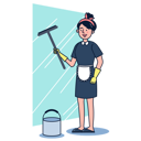 پیش‌نمایش فایل woman-cleaning-window-using-window-wiper-5071045 از پک حرفه