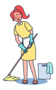 پیش‌نمایش فایل woman-mopping-wet-floor-5071049 از پک حرفه