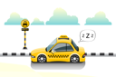 پیش‌نمایش فایل taxi-driver-fell-asleep-5066946 از پک خدمات تاکسی