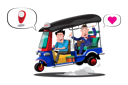 پیش‌نمایش فایل tuk-tuk-service-5066966 از پک خدمات تاکسی