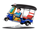 پیش‌نمایش فایل tuk-tuk-thailand-taxi-auto-rickshaw-tricycle-taxi-thailand-public-service-5066964 از پک خدمات تاکسی