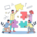پیش‌نمایش فایل creatives-work-together-5071316 از پک حرفه