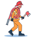 پیش‌نمایش فایل fireman-with-equipment-5071327 از پک حرفه