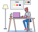 پیش‌نمایش فایل graphic-designer-5071304 از پک حرفه