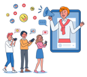 پیش‌نمایش فایل social-influencer-doing-marketing-5071302 از پک حرفه