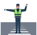 پیش‌نمایش فایل traffic-man-5071279 از پک حرفه