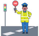 پیش‌نمایش فایل traffic-police-5071280 از پک حرفه
