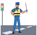 پیش‌نمایش فایل traffic-policeman-5071277 از پک حرفه