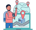پیش‌نمایش فایل travel-vlogger-reviewing-location-5071295 از پک حرفه