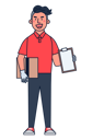پیش‌نمایش فایل delivery-boy-with-parcel-5071728 از پک خدمات تحویل