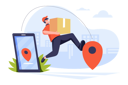 پیش‌نمایش فایل online-shipping-services-5066113 از پک کسب و کار