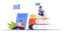 پیش‌نمایش فایل people-reading-book-5066108 از پک کسب و کار