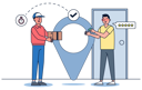 پیش‌نمایش فایل man-getting-delivery-and-giving-delivery-ratings-5071247 از پک تحویل