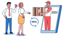 پیش‌نمایش فایل online-delivery-5071249 از پک تحویل