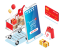پیش‌نمایش فایل online-buying-on-mobile-5255887 از پک خرید آنلاین
