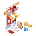 پیش‌نمایش فایل online-shopping-discount-5255874 از پک خرید آنلاین