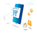 پیش‌نمایش فایل online-shopping-on-mobile-5255873 از پک خرید آنلاین